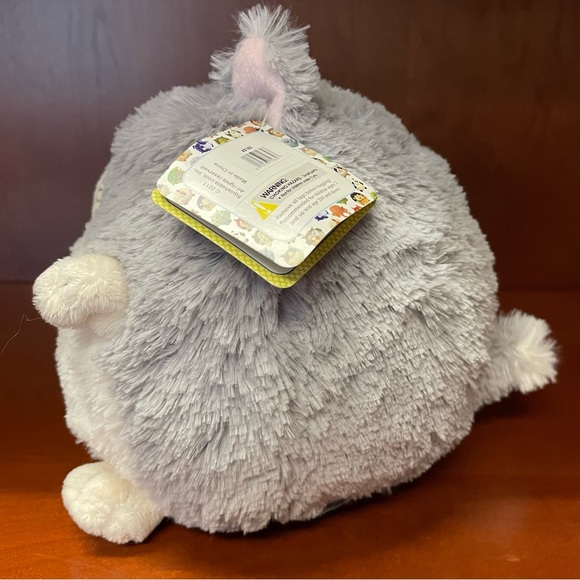 NWT Vintage Squishable Mini 7” Grey and White Kitty Cat Stuffed Animal Toy 2011 - Picture 3 of 10